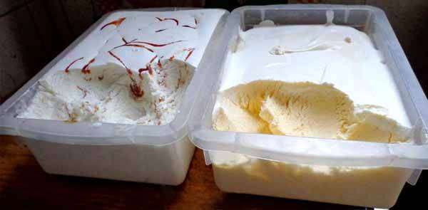 Sorvete de Gelatina