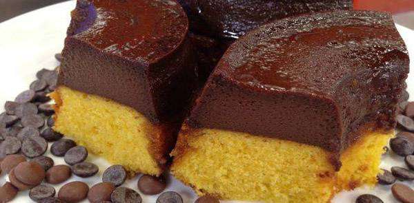 Receita de Bolo de Cenoura Pudim