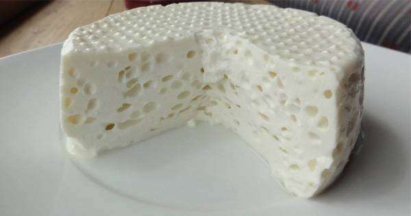 Queijo Caseiro Com 3 Ingredientes