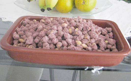 Receita de Amendoim Doce