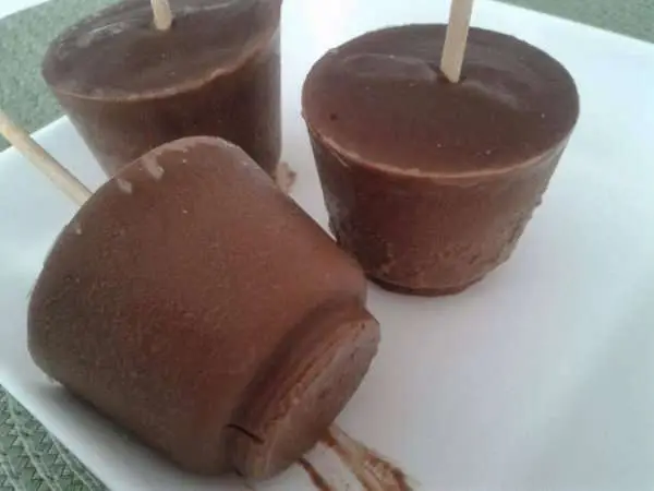 Receita de Picolé de Chocolate