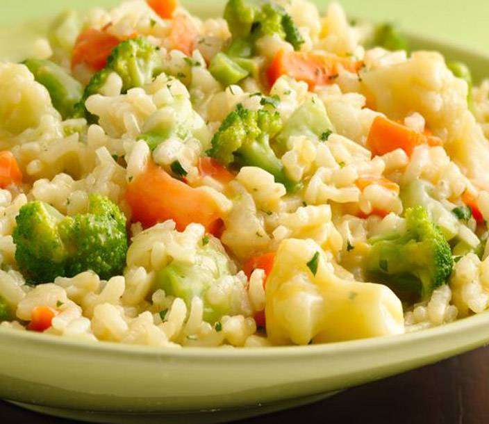 RISOTO COM LEGUMES
