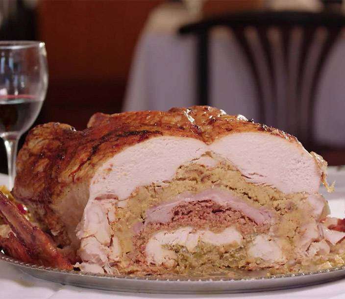 RECEITA DE TURDUCKEN