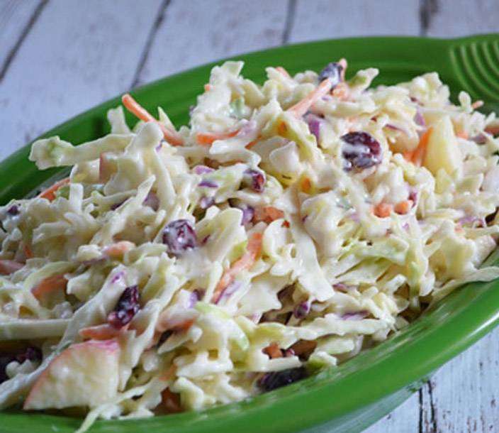 SALADA DE REPOLHO COM MAIONESE