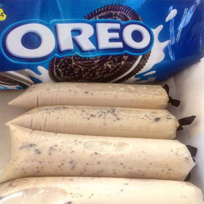 Geladinho de Oreo