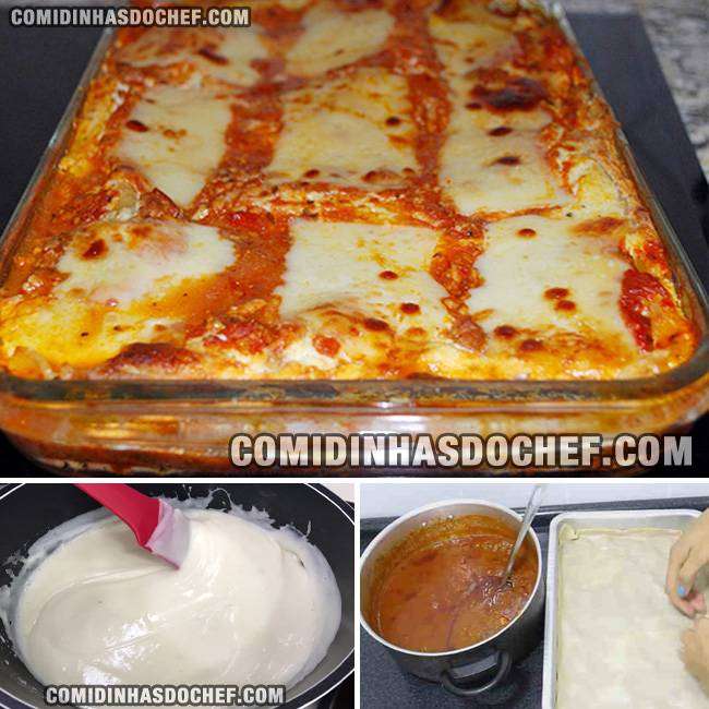 Lasanha de Queijo