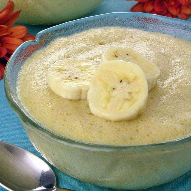 Como Fazer Mousse de Banana