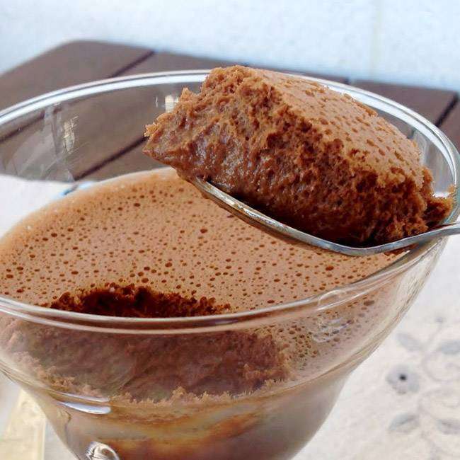 Mousse de Chocolate com Nescau