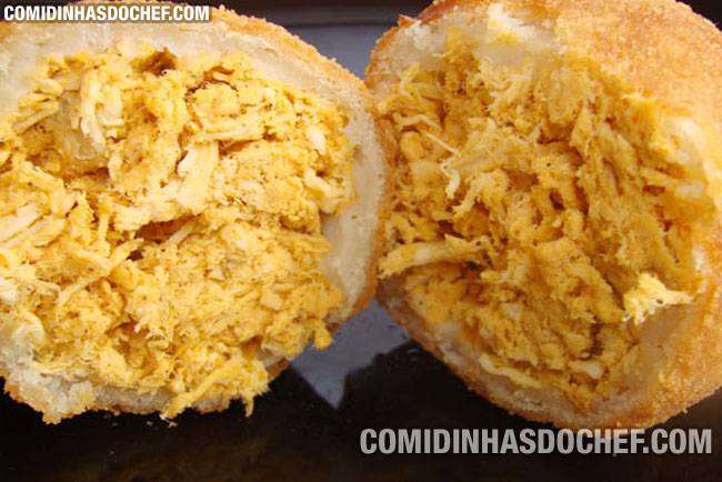 RECHEIO DE FRANGO PARA COXINHA