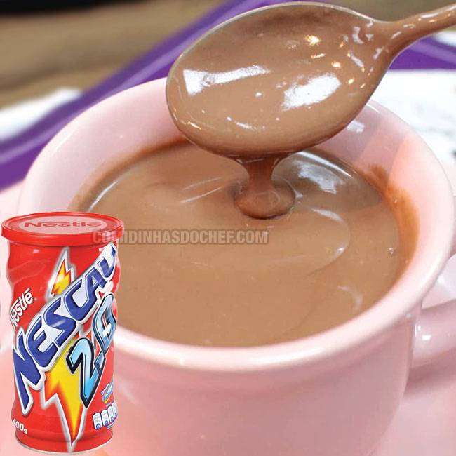 Chocolate Quente com Nescau