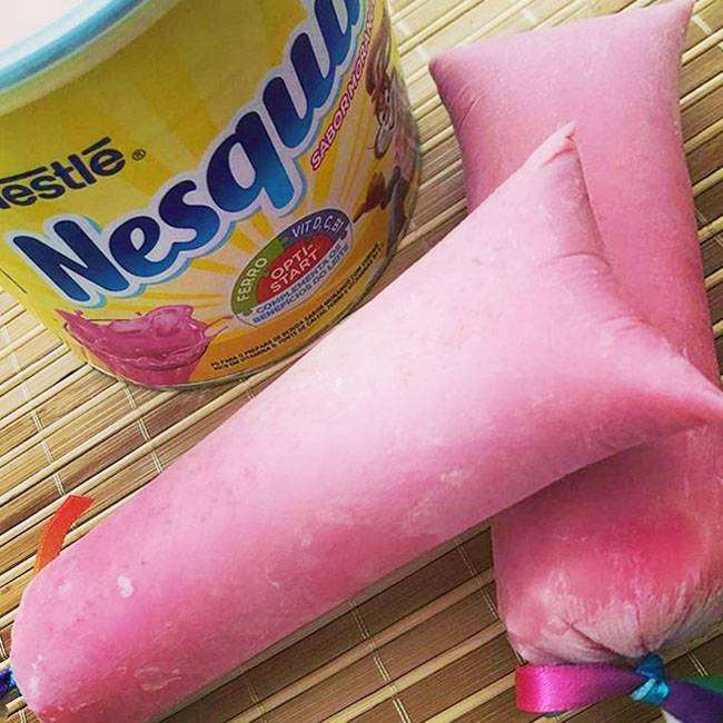 Geladinho de Nesquik