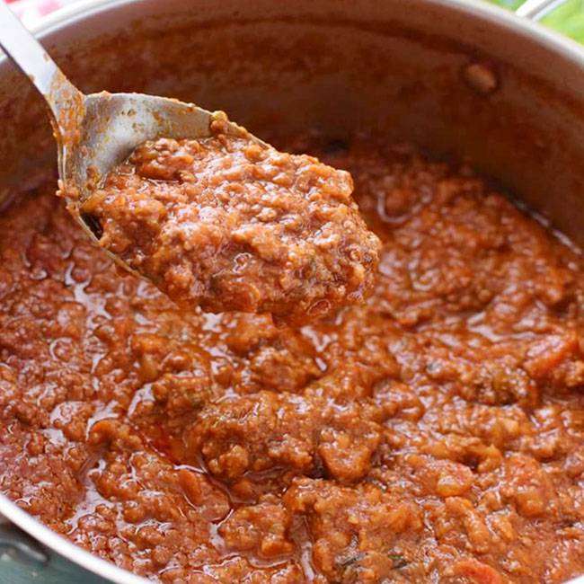 Molho de Carne Moída