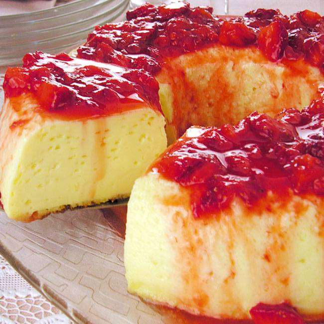 Calda de Morango para Pudim