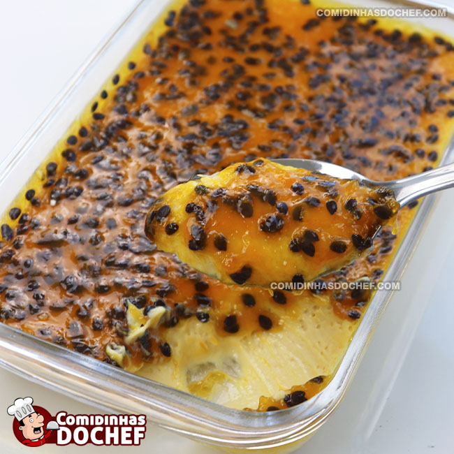 Mousse de Maracujá Cremoso