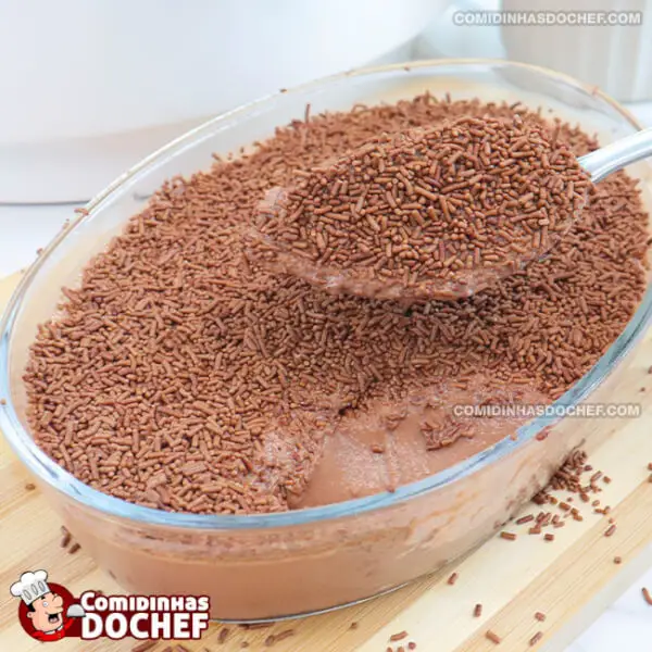 Sobremesa de Chocolate Simples e Fácil